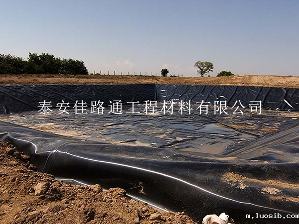 水产养殖防渗膜施工固定方法探秘