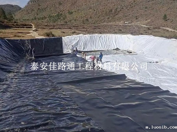 水产养殖防渗膜斜坡铺设技巧：打造稳固高效的养殖环境